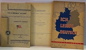 U.S. Dependents Education Group, 3 Item Set: Teachers' Guide For Elementary Schools, Germany; Peo...