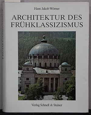Bild des Verkufers fr Architektur des Frhklassizismus in Sddeutschland. zum Verkauf von Antiquariat  Braun