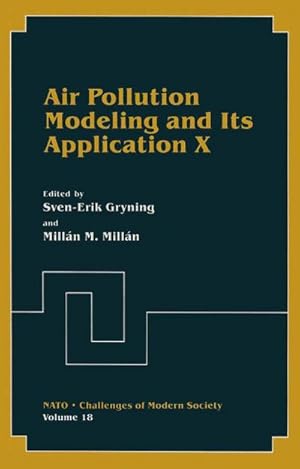 Seller image for Air Pollution Modeling and Its Application X for sale by BuchWeltWeit Ludwig Meier e.K.