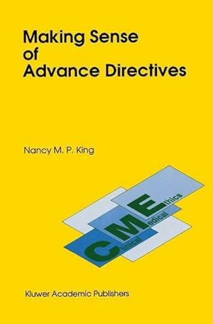 Immagine del venditore per Making Sense of Advance Directives venduto da BuchWeltWeit Ludwig Meier e.K.