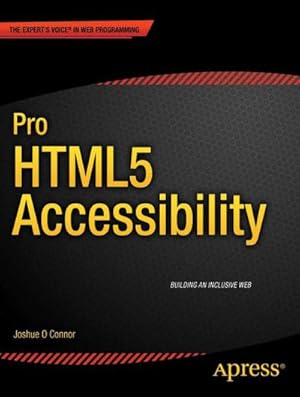 Image du vendeur pour Pro Html5 Accessibility mis en vente par BuchWeltWeit Ludwig Meier e.K.