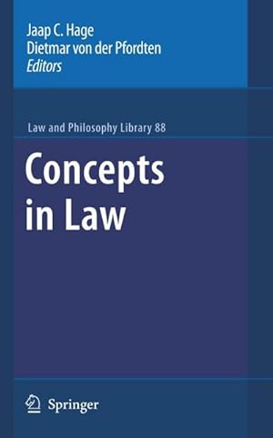 Seller image for Concepts in Law for sale by BuchWeltWeit Ludwig Meier e.K.