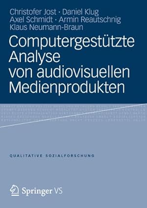 Seller image for Computergesttzte Analyse von audiovisuellen Medienprodukten for sale by BuchWeltWeit Ludwig Meier e.K.