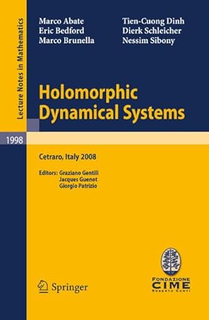 Immagine del venditore per Holomorphic Dynamical Systems venduto da BuchWeltWeit Ludwig Meier e.K.