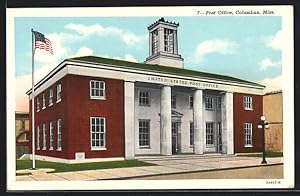 Immagine del venditore per Postcard Columbus, MS, Post Office venduto da Bartko-Reher