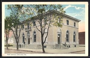 Postcard Carlisle, PA, Post Office