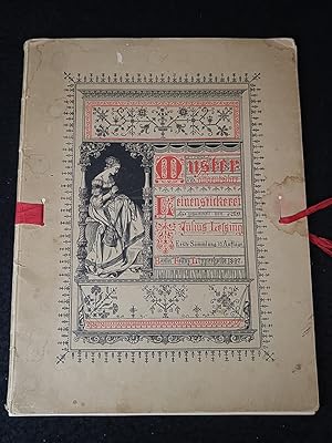 Bild des Verkufers fr Muster altdeutscher Leinenstickerei. Erste Sammlung zum Verkauf von ANTIQUARIAT Franke BRUDDENBOOKS