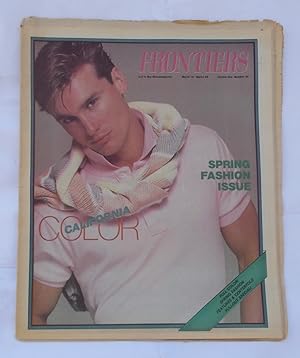 Frontiers: L.A.'s Gay Newsmagazine (Vol. Volume 1 Number No. 23, March 16-29, 1983) Newsprint Mag...