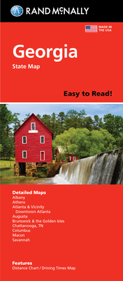 Immagine del venditore per Rand McNally Easy to Read Folded Map: Georgia State Map (Sheet Map, Folded) venduto da BargainBookStores
