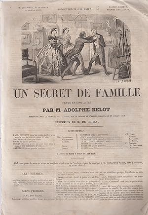 Seller image for Un secret de famille : drame en cinq actes for sale by PRISCA