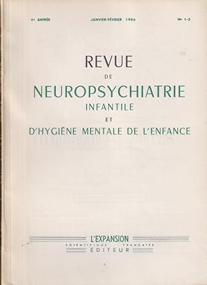 Image du vendeur pour Revue de Neuropsychiatrie Infantile et d'Hygine Mentale de l'Enfance. - 4 Anne - N 1-2 mis en vente par PRISCA