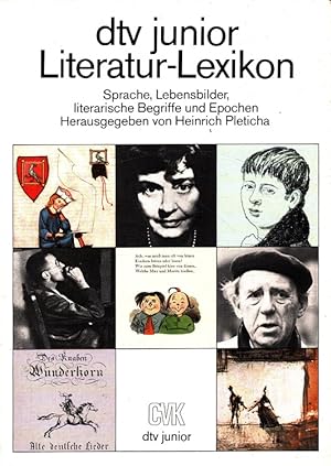 Seller image for Literatur-Lexikon : Sprache, Lebensbilder, literarische Begriffe und Epochen. / dtv-junior ; 79013. for sale by Versandantiquariat Nussbaum