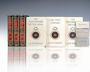 Imagen del vendedor de The Lord of The Rings Trilogy: The Fellowship of the Ring, The Two Towers, The Return of the King. a la venta por Raptis Rare Books
