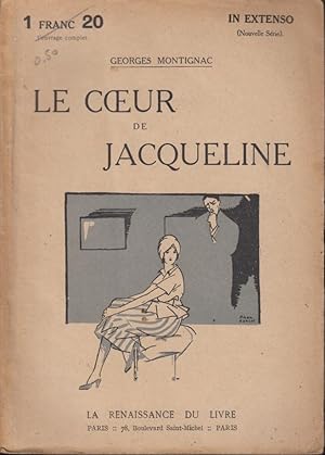 Seller image for Le coeur de Jacqueline. Roman indit. for sale by PRISCA