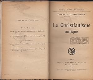 Immagine del venditore per Le Christianisme antique. venduto da PRISCA