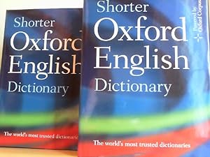 Immagine del venditore per Shorter Oxford English Dictionary. Sixth Edition (set of 2 books). venduto da Antiquariat im Schloss