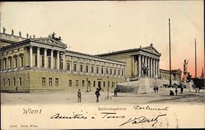 Ansichtskarte / Postkarte Wien 1 Innere Stadt, Reichsratsgebäude