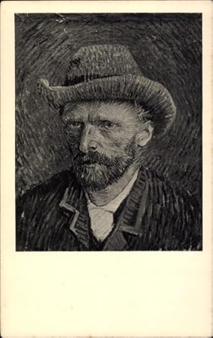Künstler Ansichtskarte / Postkarte Van Gogh, Vincent, Selbstportrait