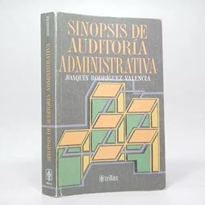 Imagen del vendedor de Sinopsis De Auditora Administrativa J Valencia 2001 Bb2 a la venta por Libros librones libritos y librazos