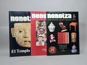 Bild des Verkufers fr Tres Revistas Nonotza Templo Mayor Artesana De Mxico Ai6 zum Verkauf von Libros librones libritos y librazos
