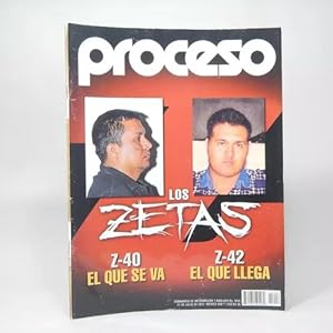 Image du vendeur pour Revista Proceso Los Zetas # 1916 Julio 2013 Bc4 mis en vente par Libros librones libritos y librazos