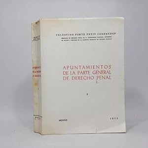 Seller image for Apuntamientos De La Parte General De Derecho Penal 1973 Af7 for sale by Libros librones libritos y librazos