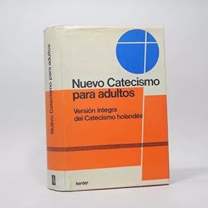Image du vendeur pour Nuevo Catesismo Para Adultos Editorial Herder 1969 Ba4 mis en vente par Libros librones libritos y librazos