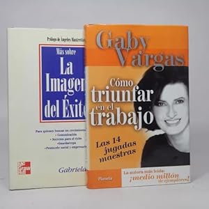 Seller image for Dos Libros De Gaby Vargas Triunfar Trabajo Imagen xito D3 for sale by Libros librones libritos y librazos