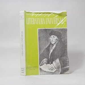 Seller image for Literatura Universal Francisco Montes De Oca Porra 1996 Be2 for sale by Libros librones libritos y librazos