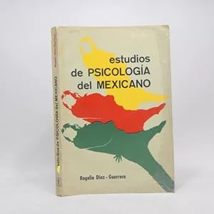 Immagine del venditore per Estudios De Psicologa Del Mexicano R D Guerrero 1972 Cc4 venduto da Libros librones libritos y librazos