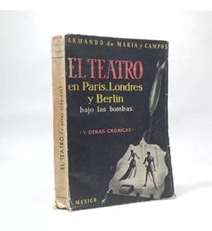 Bild des Verkufers fr El Teatro En Pars Londres Berln Bajo Las Bombas 1944 Bf2 zum Verkauf von Libros librones libritos y librazos