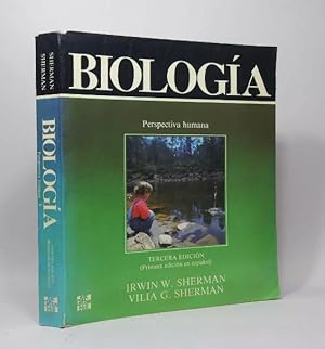 Seller image for Biologa Perspectiva Humana Sherman Mc Graw Hill 1994 Ak2 for sale by Libros librones libritos y librazos