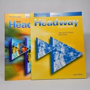 Imagen del vendedor de New Headway English Course Student Teacher Books 2001 A6 a la venta por Libros librones libritos y librazos