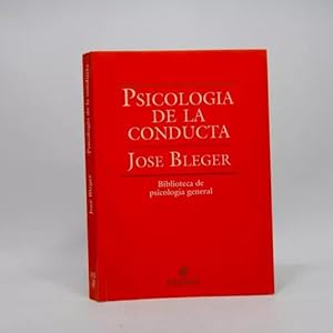 Immagine del venditore per Psicologa De La Conducta Jos Bleger Paids 1999 Cd3 venduto da Libros librones libritos y librazos