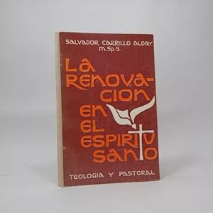 Imagen del vendedor de La Renovacin En El Espritu Santo Salvador Carrillo Bf6 a la venta por Libros librones libritos y librazos