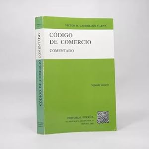 Seller image for Cdigo De Comercio Comentado Vctor M Castrilln 2003 Bg1 for sale by Libros librones libritos y librazos