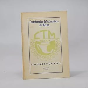 Imagen del vendedor de Constitucin Confederacin De Trabajadores De Mxico 1956 D1 a la venta por Libros librones libritos y librazos