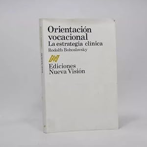 Imagen del vendedor de Orientacin Vocacional Estrategia Clnica Bohoslavsky 78 Cb3 a la venta por Libros librones libritos y librazos