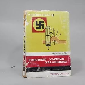 Imagen del vendedor de Fascismo Nazismo Falangismo Alejandro Galkin 1965 Ag4 a la venta por Libros librones libritos y librazos