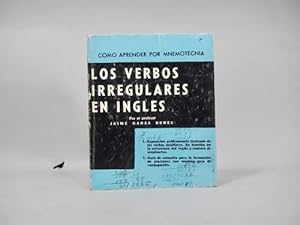 Seller image for Verbos Irregulares En Ingls Mtodo Mnemotecnico Garza Ai4 for sale by Libros librones libritos y librazos