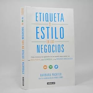 Seller image for Etiqueta Y Estilo En Los Negocios Barbara Pachter 2014 Aa4 for sale by Libros librones libritos y librazos
