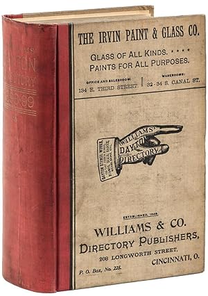 Dayton Ohio City Directory 1898-99 - 1200 pages