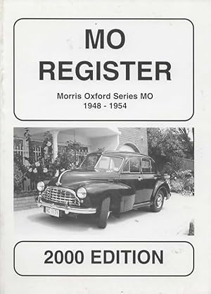 Seller image for M.O. Register: Morris Oxford Series M.O. 1948-1954 '2000 Edition' for sale by Train World Pty Ltd