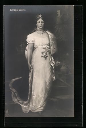 Bild des Verkufers fr Ansichtskarte Portrait der Knigin Luise von Preussen zum Verkauf von Bartko-Reher