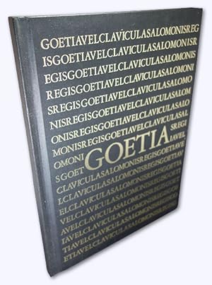 Immagine del venditore per The Book of the Goetia of Solomon the King, Translated into the English Tongue by a Dead Hand and Adorned with Divers Other Matters Germane Delightful to the Wise. The whole edited, verified, introduce and commented by Aleister Crowley. venduto da Versandantiquariat Hans-Jrgen Lange