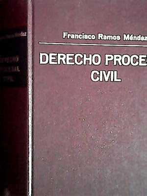 Image du vendeur pour Derecho Procesal Civil mis en vente par Librera La Candela
