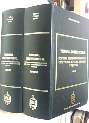 Imagen del vendedor de Tribunal Constitucional. Doctrina sistematizada en materia civil y penal. Aspectos sustantivos y procesal. 2 TOMOS a la venta por Librera La Candela