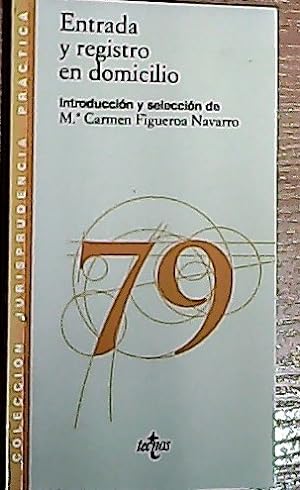 Seller image for Entrada y registro en domicilio for sale by Librera La Candela