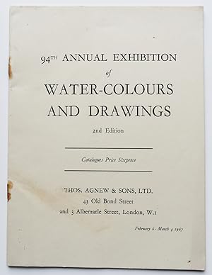 94th Annual Exhibition of Water-colours and Drawings