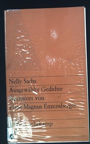 Imagen del vendedor de Ausgewhlte Gedichte. edition suhrkamp ; 18 a la venta por books4less (Versandantiquariat Petra Gros GmbH & Co. KG)